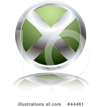 Royalty-Free (RF) Circle Buttons Clipart Illustration by michaeltravers - Stock Sample #44461