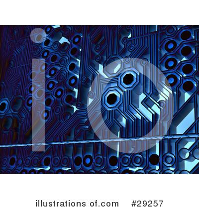 Circuit Board Clipart #29257 by Tonis Pan