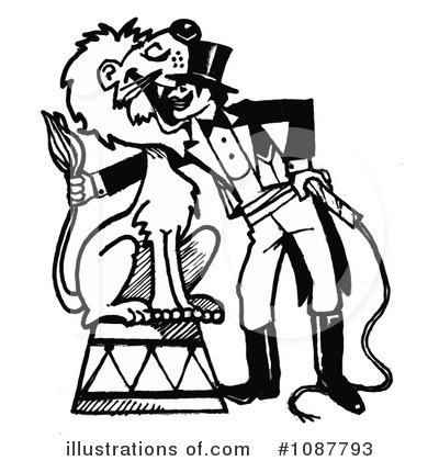 Royalty-Free (RF) Circus Clipart Illustration by LoopyLand - Stock Sample #1087793