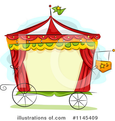 Royalty-Free (RF) Circus Clipart Illustration by BNP Design Studio - Stock Sample #1145409
