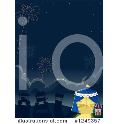 Royalty-Free (RF) Circus Clipart Illustration by BNP Design Studio - Stock Sample #1249357