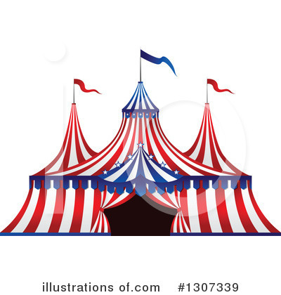Tents Clipart #1307339 by Vector Tradition SM