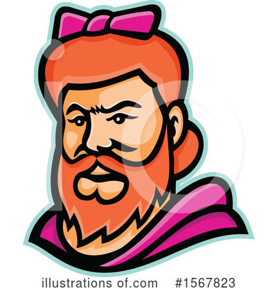 Beard Clipart #1567823 by patrimonio
