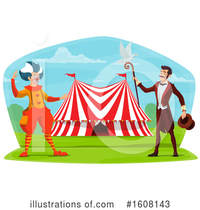 Royalty-Free (RF) Circus Clipart Illustration by Vector Tradition SM - Stock Sample #1608143