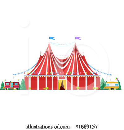 Royalty-Free (RF) Circus Clipart Illustration by Vector Tradition SM - Stock Sample #1689157