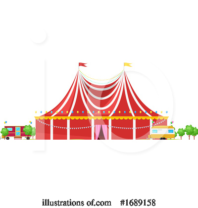 Tent Clipart #1689158 by Vector Tradition SM