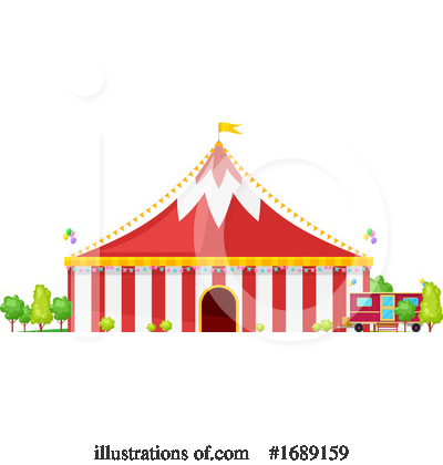 Big Top Clipart #1689159 by Vector Tradition SM