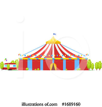 Big Top Clipart #1689160 by Vector Tradition SM