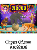 Circus Clipart #1692806 by Vector Tradition SM