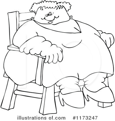 Fat Lady Clipart #1173247 by djart
