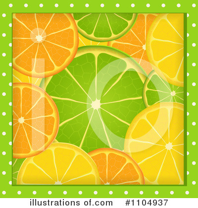 Royalty-Free (RF) Citrus Clipart Illustration by elaineitalia - Stock Sample #1104937