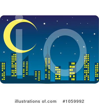 Royalty-Free (RF) City Clipart Illustration by Rosie Piter - Stock Sample #1059992