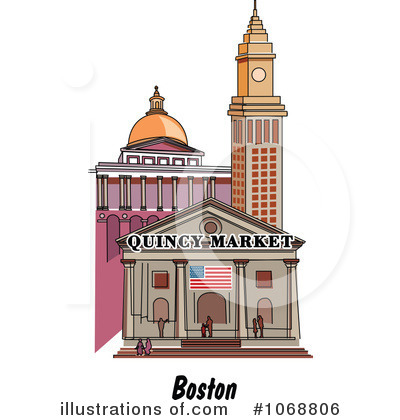 Massachusetts Clipart #1068806 by Andy Nortnik