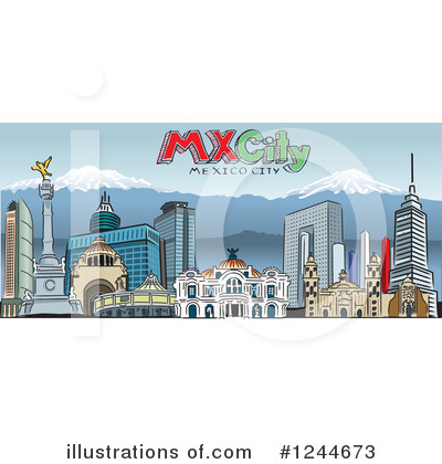 Mexico Clipart #1244673 by David Rey