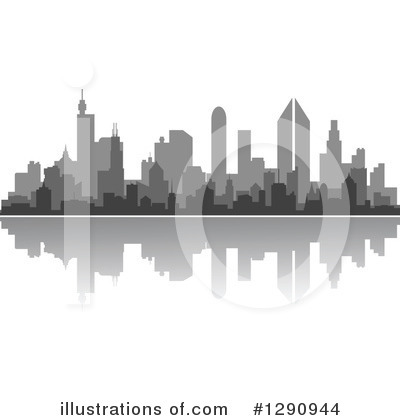 Skyline Clipart #1290944 by Vector Tradition SM