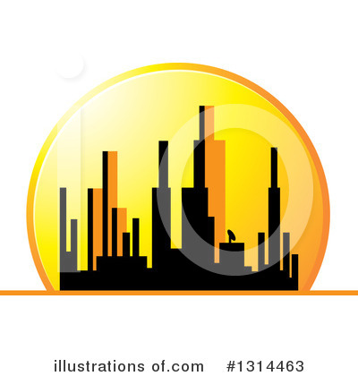Sunset Clipart #1314463 by Lal Perera