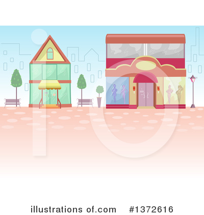 Storefront Clipart #1372616 by BNP Design Studio
