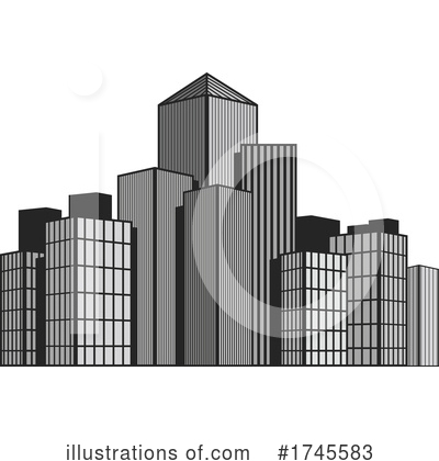 Skyline Clipart #1745583 by Vector Tradition SM