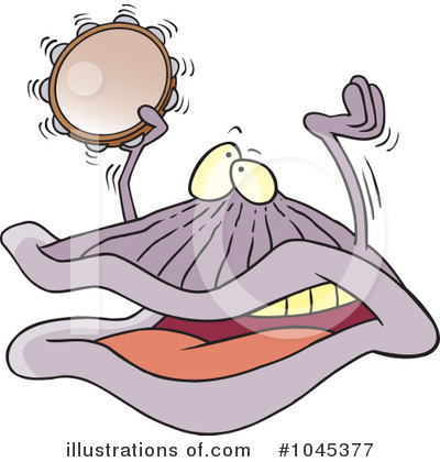 Royalty-Free (RF) Clam Clipart Illustration by toonaday - Stock Sample #1045377
