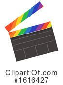 Clapper Clipart #1616427 by BNP Design Studio