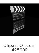 Clapperboard Clipart #25902 by KJ Pargeter