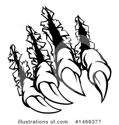 Royalty-Free (RF) Claws Clipart Illustration by AtStockIllustration - Stock Sample #1466377