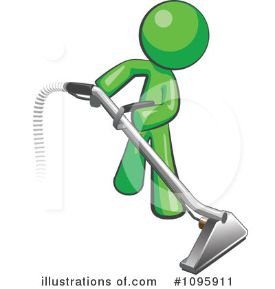 Carpet Cleaner Clipart #1095911 by Leo Blanchette