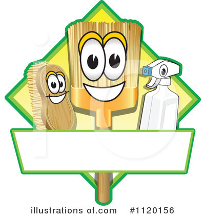 Royalty-Free (RF) Cleaning Clipart Illustration by Mascot Junction - Stock Sample #1120156