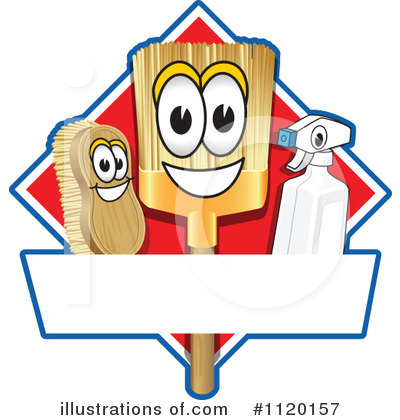 Royalty-Free (RF) Cleaning Clipart Illustration by Mascot Junction - Stock Sample #1120157