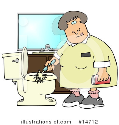 Royalty-Free (RF) Cleaning Clipart Illustration by djart - Stock Sample #14712