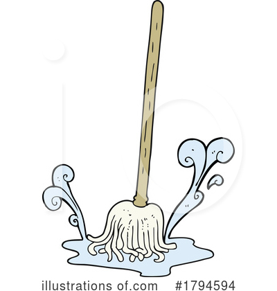 Mop Clipart #1794594 by lineartestpilot