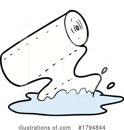 Paper Towels Clipart #1794844 by lineartestpilot