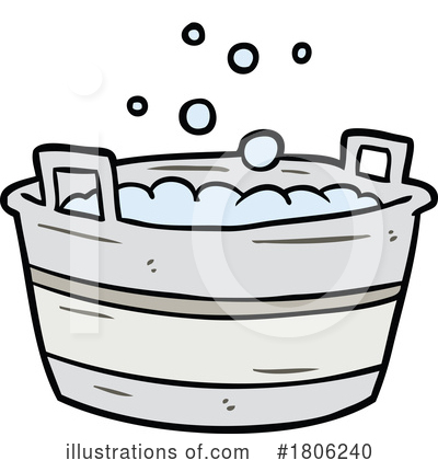 Bathing Clipart #1806240 by lineartestpilot