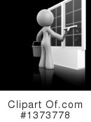 Cleaning Lady Clipart #1373778 by Leo Blanchette