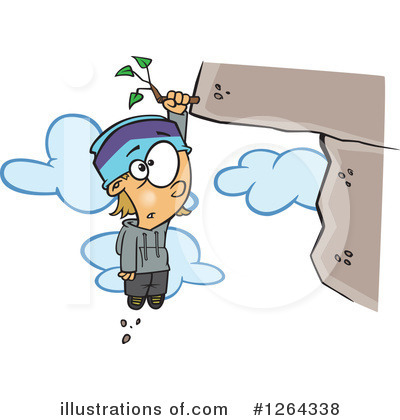 Mountain Climbing Clipart #1264338 by toonaday