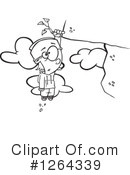 Climbing Clipart #1264339 by toonaday