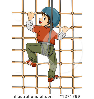 Royalty-Free (RF) Climbing Clipart Illustration by BNP Design Studio - Stock Sample #1271799