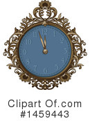 Clock Clipart #1459443 by Pushkin