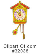 Clock Clipart #32038 by Alex Bannykh