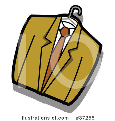 Royalty-Free (RF) Clothes Clipart Illustration by Andy Nortnik - Stock Sample #37255