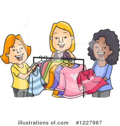 Royalty-Free (RF) Clothing Clipart Illustration by BNP Design Studio - Stock Sample #1227987