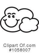 Cloud Clipart #1058007 by Lal Perera