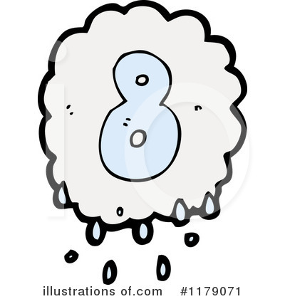 Royalty-Free (RF) Cloud Clipart Illustration by lineartestpilot - Stock Sample #1179071