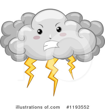 Clouds Clipart #1193552 by BNP Design Studio