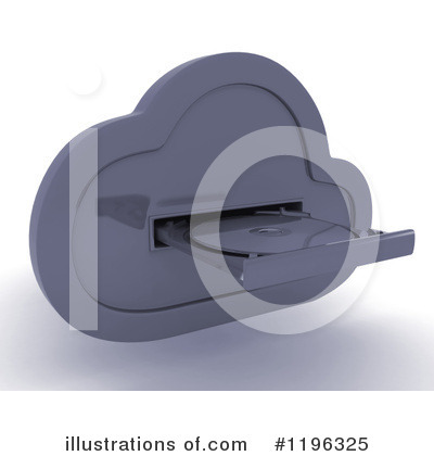 Royalty-Free (RF) Cloud Clipart Illustration by KJ Pargeter - Stock Sample #1196325