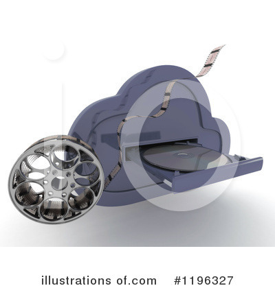 Royalty-Free (RF) Cloud Clipart Illustration by KJ Pargeter - Stock Sample #1196327