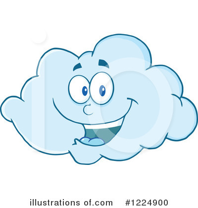 Cloud Clipart #1224900 by Hit Toon