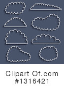 Cloud Clipart #1316421 by KJ Pargeter