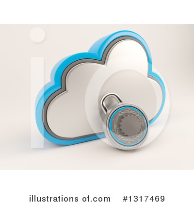 Royalty-Free (RF) Cloud Clipart Illustration by KJ Pargeter - Stock Sample #1317469