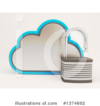 Royalty-Free (RF) Cloud Clipart Illustration by KJ Pargeter - Stock Sample #1374602